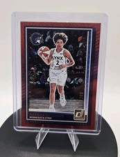 NATISHA HIEDEMAN 2025 DONRUSS RED SHIMMER PARALLEL # & BASE CARDS MINNESOTA LYNX
