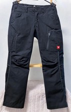 Engelbert Strauss e.s. Vision Women’s Work Pants 38S Black Utility Cargo Germany