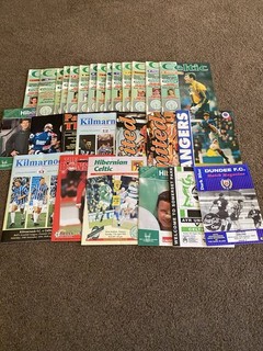 27 Celtic Programmes 1994/95 season