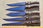 Vintage Entree Cutlery by Oneida 5 Knife Set Arrowhead Design — photo 1