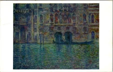 Palazzo Da Mula Venice Postcard by Monet from National Gallery of Art