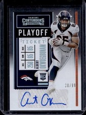 2020 Panini Contenders Albert Okwuegbunam RC Playoff Ticket Auto Rookie #/99