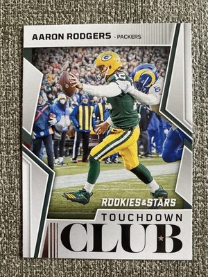 2022 Panini Rookies & Stars NFL Football #TD3 Aaron Rodgers Touchdown Club