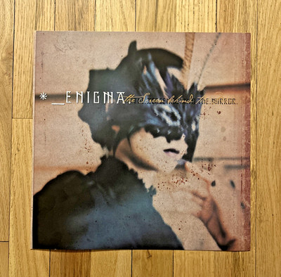 Enigma ~ Screen Behind the Mirror ~ 2000 ~ 2-Sided ~ 12x12 Promo Poster ~ Flat