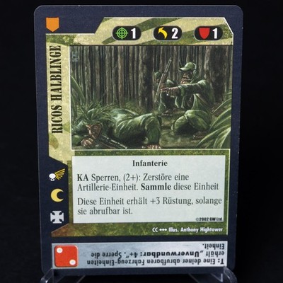 Warhammer 40K CCG: Ricos Halblinge - Coronis Campaign - Rare - NM