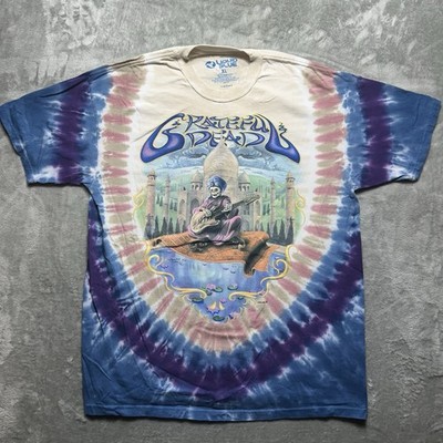 Vintage 2001 Grateful Dead Tie Dye Carpet Ride Snake Charmer T-Shirt Men s XL