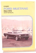 MUSTANG SERVICE REPAIR MANUAL 1964 1965 1966 1967 1968 1969 1970 1971 1972 1973
