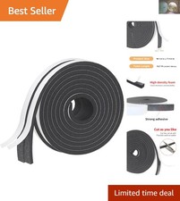 Versatile Foam Seal Tape 1/4in x 19.7ft - Ideal for Insulating Pipes and Windows