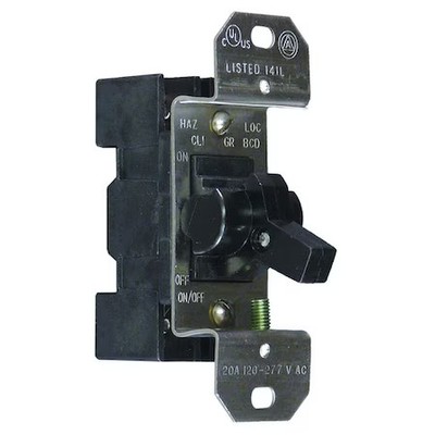 Appleton Electric Lab21 Sealed Lab Switch, 1-Pole, 1Gang
