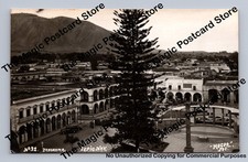 Tepic México "Panorama" RPPC Vintage Nayarit Foto Real Magda ~ década de 1940