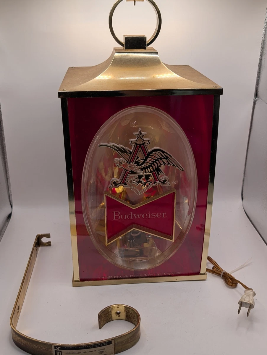 Budweiser Red Light In Collectible Budweiser Signs & Tins for sale