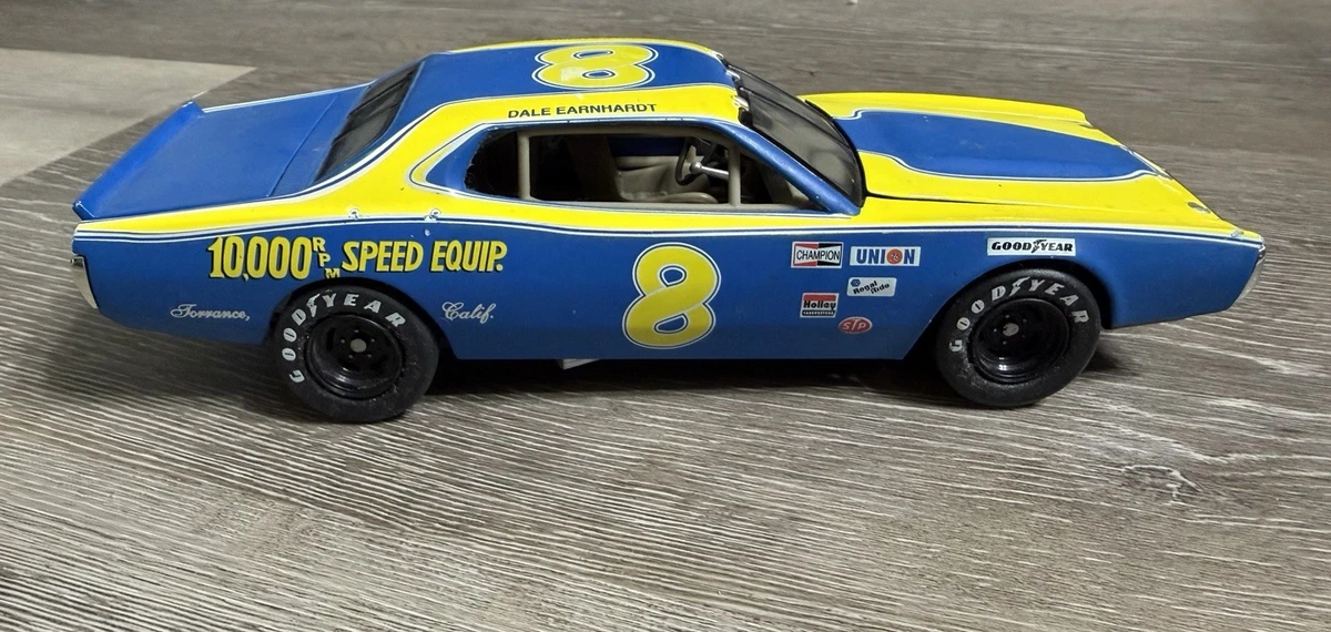 Dale Earnhardt Blue Diecast Racing Cars 1975 Vehicle Year for sale