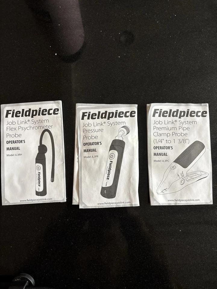 Fieldpiece JL3KH6 HVACR Sistema de enlace de trabajo Kit de carga inalámbrica y prueba de aire Foto 3 de 3