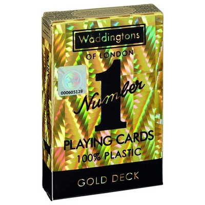 Winning Moves  Number 1 Spielkarten  Gold Deck  Kartenspiel gold  Alter 6+  D...