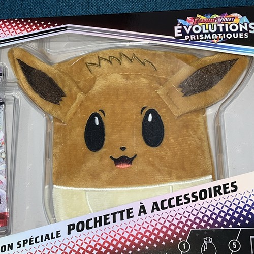 COFFRET POKÉMON  ÉVOLUTIONS PRISMATIQUES EV8.5 ÉCARLATE ET VIOLET  NEUF/ SCELLÉ - Photo 4/21