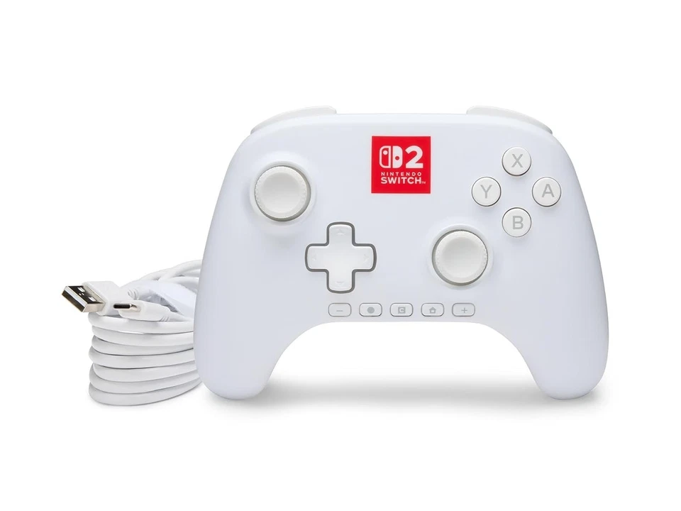 PowerA Lumectra Wired Controller for Nintendo Switch 2 Ghost RGB Lighting - NEW - Image 4 of 4