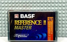 BASF  REFERENCE II MASTER   30  1995  TYPE II   BLANK CASSETTE TAPE (1) (SEALED)