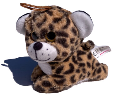 Plush Landahl & Baumann Cheetah Cat Small Stuffed Animal  5  Mini