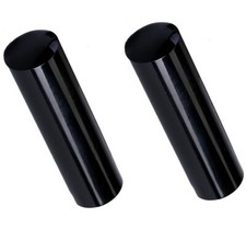 1.2"x2.4" 2 Pcs Smooth Natural Buffalo Horn Rod Roll Cylinder Dowels Handle