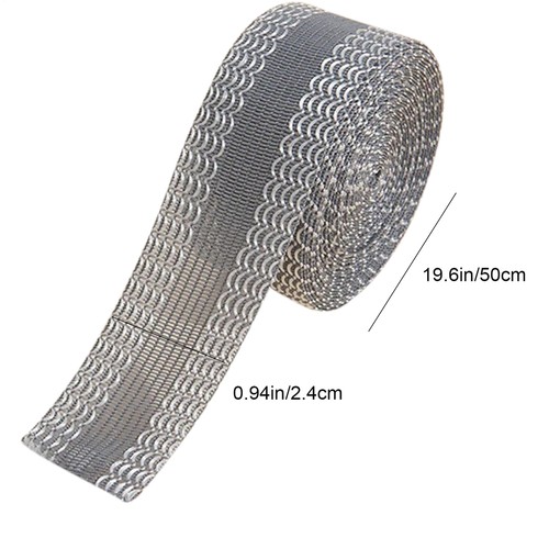 5m Iron On Hemming Tape Adhesive Fabric Fusing for Pants Trousers Jeans Clothing - Picture 4 of 12