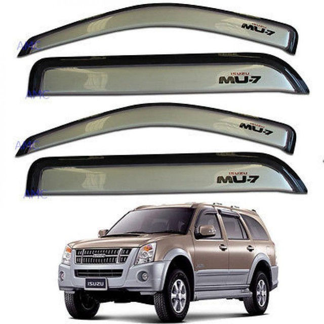 2005 2013 Isuzu Mu 7 Suv Alterra Door Weather Guard Rain Protect Visor Bronze