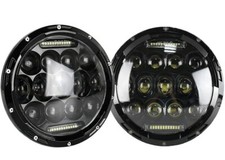 Coppia fari LED 75W DRL Diurna 7’ Luci Hi/Lo Fascio per 97-18 Jeep 12/24v
