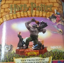 Vintage Enesco Harry potter statue figurine '2000' the troll battle master piece