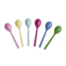 Rice Melamin Teelöffel 6er Pack in Classic Farben
