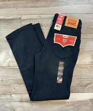 Levi's 514 Jeans Boys Size 14  27x29  Blue Denim Straight Stretch Flex Waist