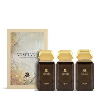 Velvet Veil by Atyab Al Sheekh 3x50ml Spray - Express Shipping