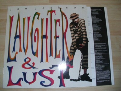 1 x LP  # Joe Jackson # Laughter & Lust + Vinyl # sammeln !
