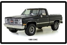 1985 Gmc Pickup Truck Refrigerator Tool Box Magnet 1985 Gmc Pickup Truck Refrigerator Tool Box Magnet