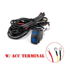 WEISEN UTV Key On Rear Lights Wiring Harness Kit For Can Am Maverick R / R Max