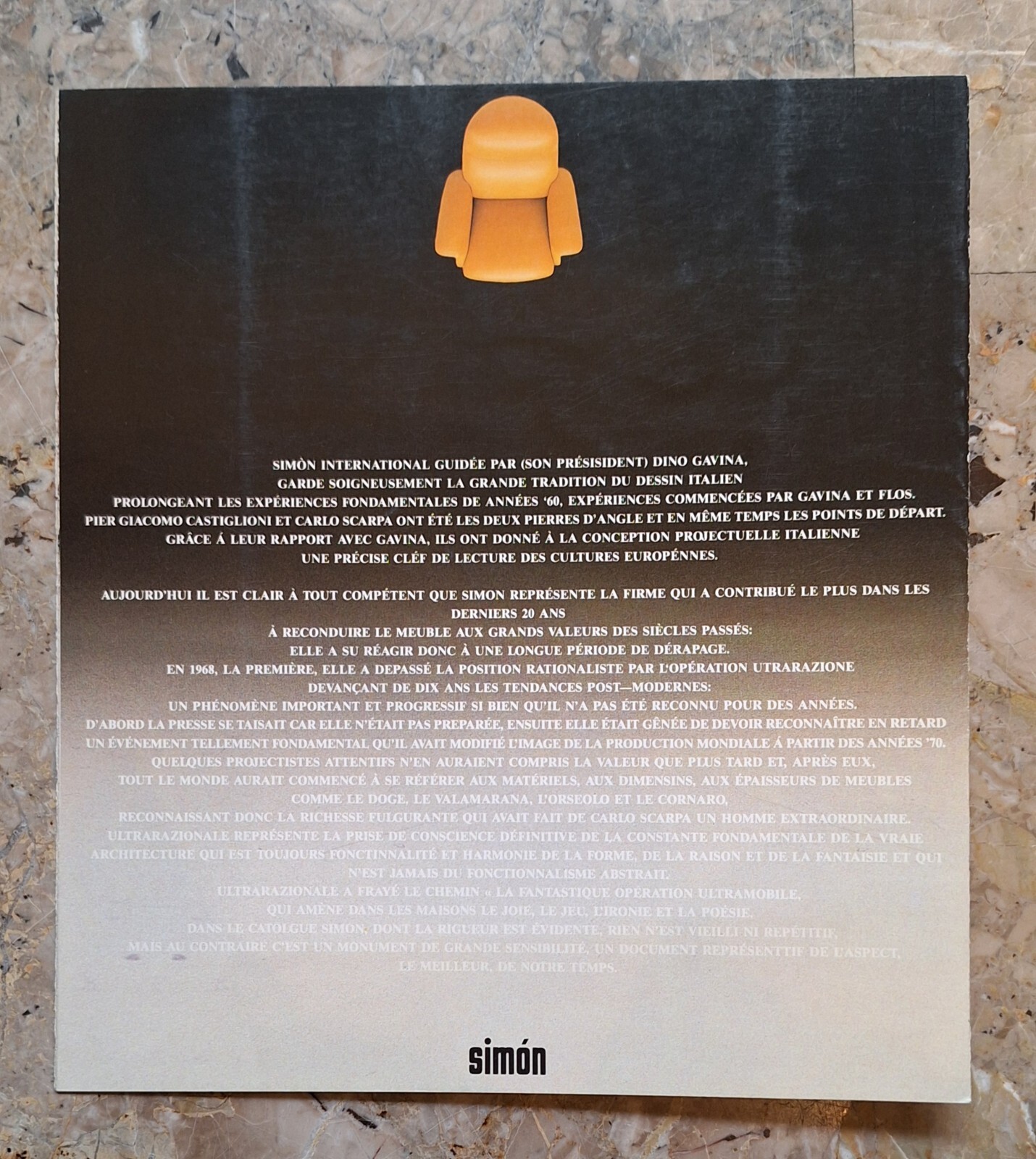 SIMON GAVINA FOLDING ADVERTISING