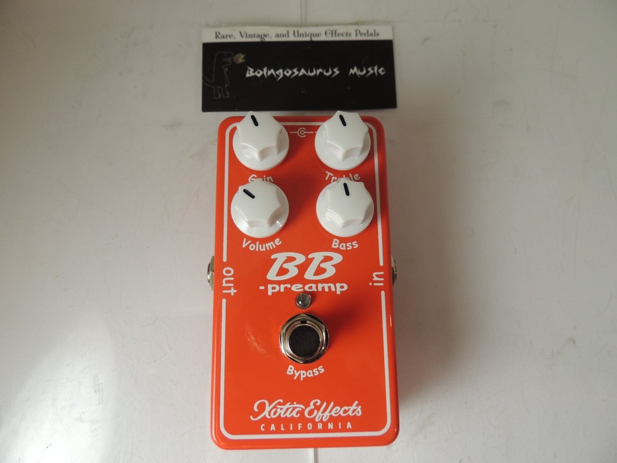 Xotic BB Preamp V1.5 Overdrive/Boost Effects Pedal Version 1.5