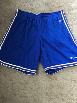 red white and blue champion shorts