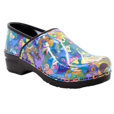 BJORK Professional Plus Elise Leather Clogs