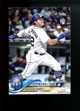 2018 Topps #661 Christian Villanueva San Diego Padres RC Rookie Card Sharp Qty