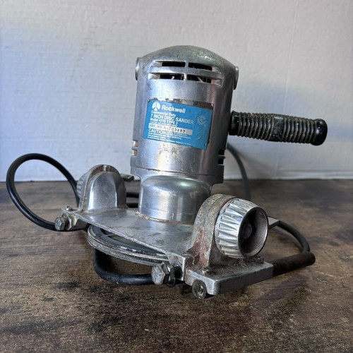 Rockwell Commercial Duty 7” Inch Disc Sander Polisher 4770 + Paint Remover 5041 - Picture 21 of 21