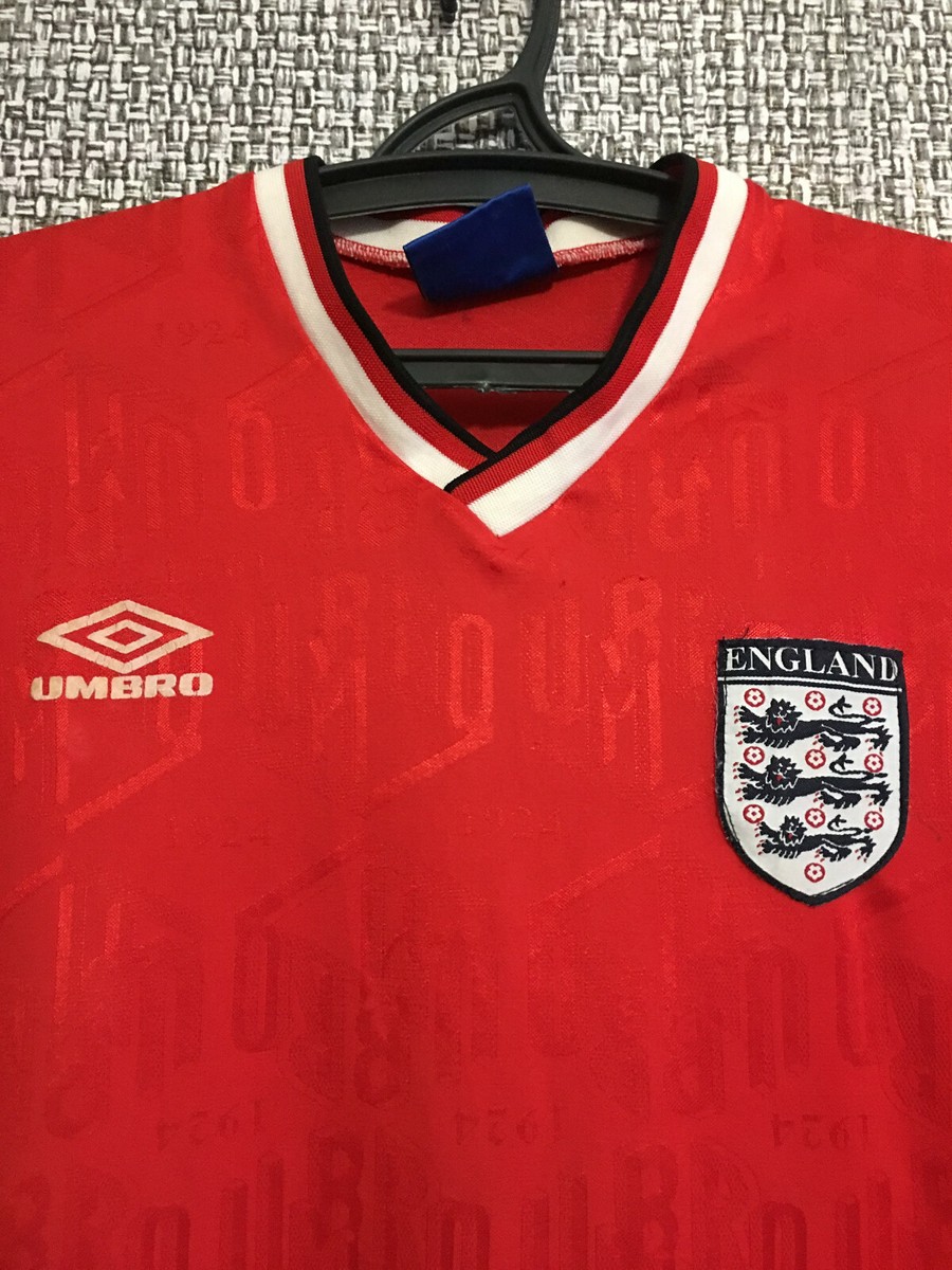 ENGLAND NATIONAL TEAM 1980s Vtg Retro Rare Old Football