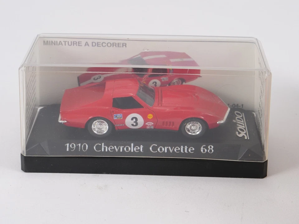 Solido Corsa 1/43 1910 Chevrolet Corvette 1968 - Immagine 2 di 4