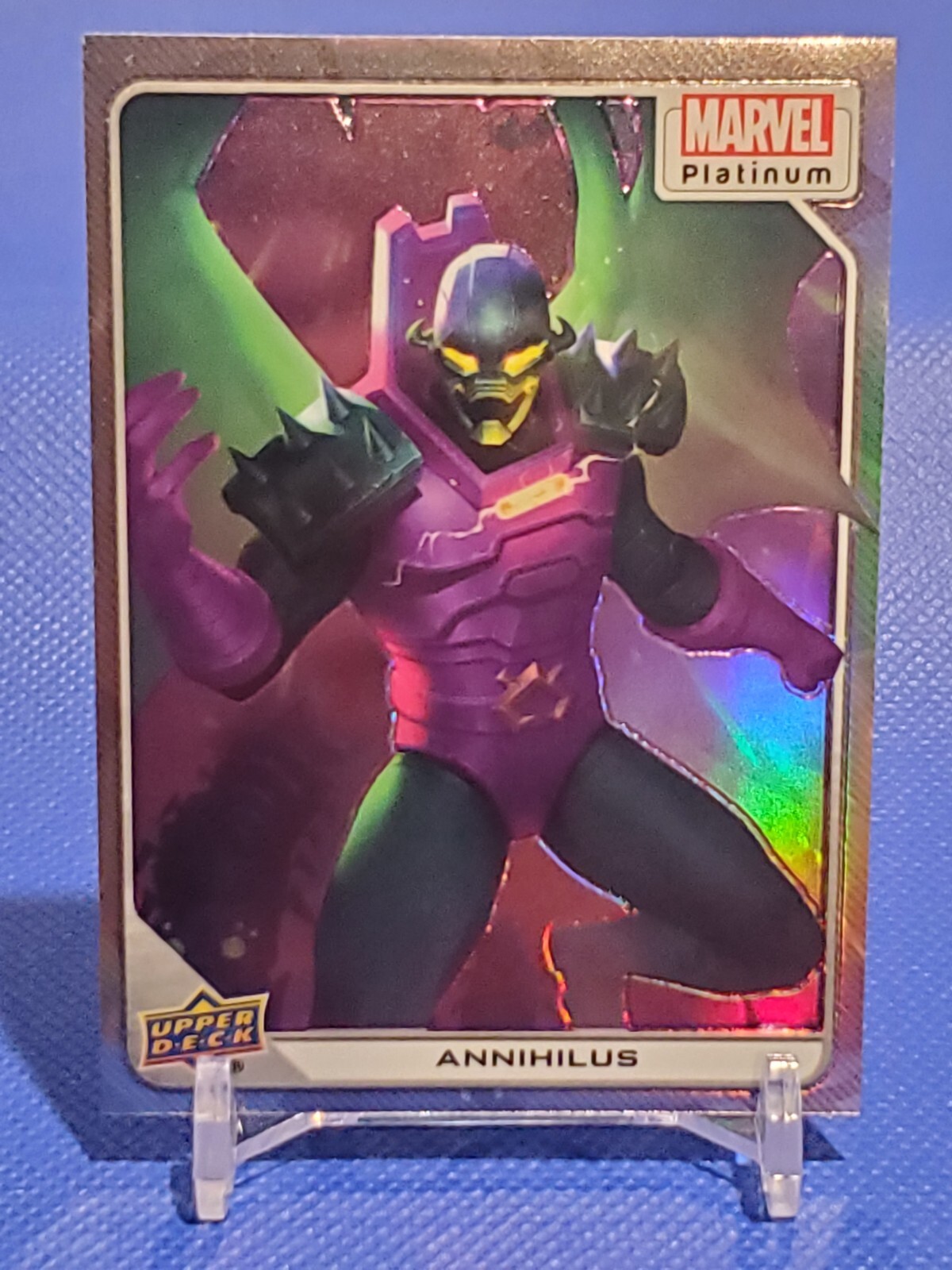 2023 Upper Deck Marvel Platinum Rainbow #77 Annihilus