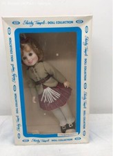 Vintage 1982 Ideal Shirley Temple Doll Collectors Series 8" Tall W/ Original Box
