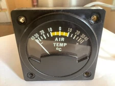 MOONEY M20K 231 AIRCRAFT AIR TEMP GAUGE INSTRUMENTS AND FLIGHT RESEARCH LLA
