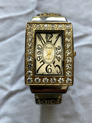 Women's Cuff Watch - Xanadu Brand - Classy Silver / Gold Colored Band