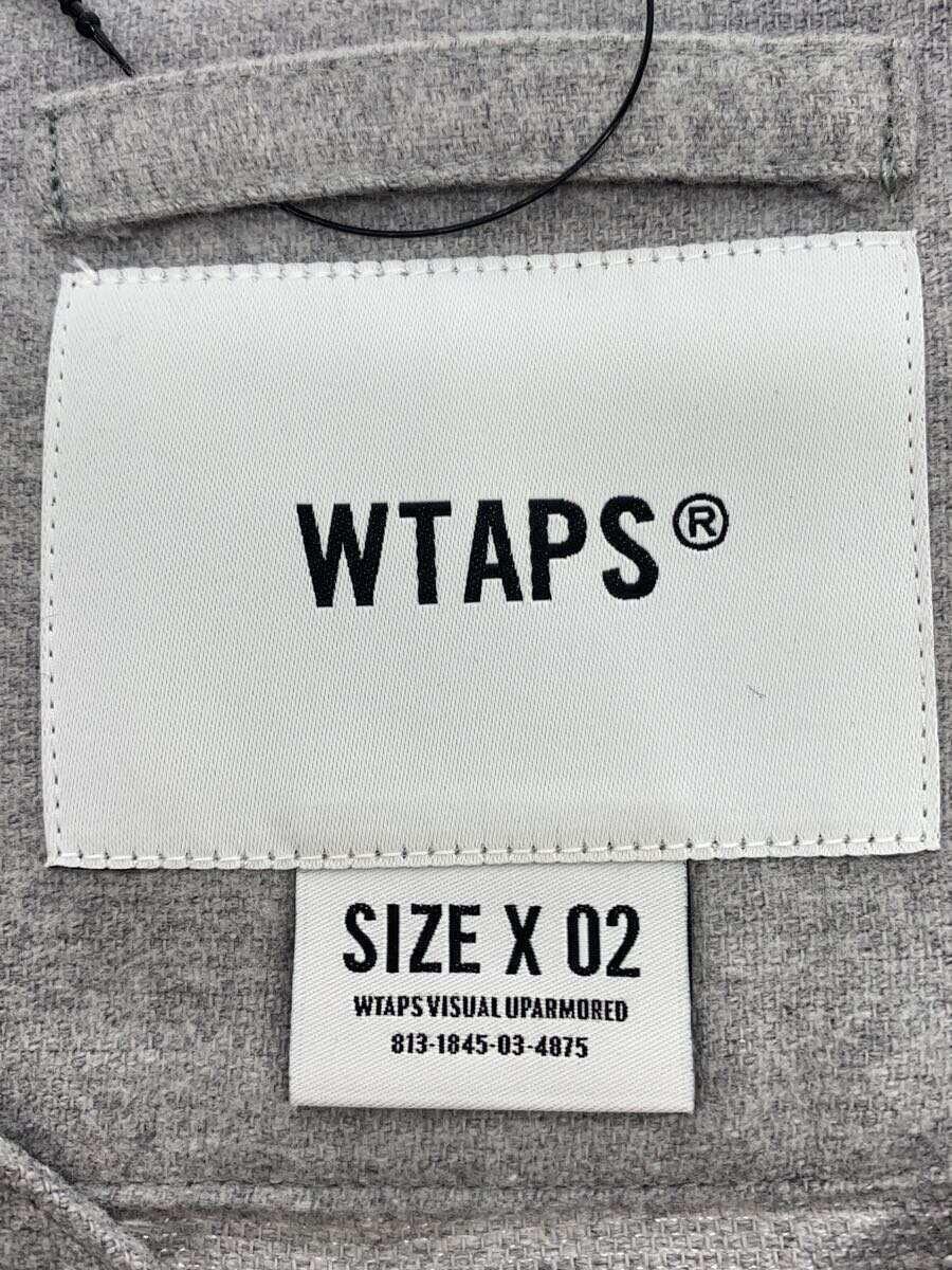 WTAPS 22SS LEAGUE SS COTTON. FLANNEL 2 Cotton GRY 221TQDT WTAPS 22SS LEAGUE SS COTTON. FLANNEL 2 Cotton GRY 221TQDT