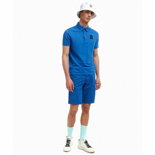 BLAUER Polo Man Garçon T-Shirt Piquet Coton Élastique Jersey 21SBLUT02329 - Picture 4 of 11