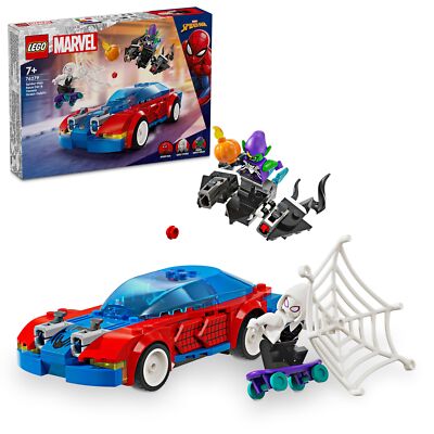 LEGO  Marvel: Spider-Mans Rennauto & Venom Green Goblin 76279