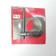 Vermont American Bosch T-Handle Tap Wrench For Tap Sizes #0-1/4" Tool NOS 2008