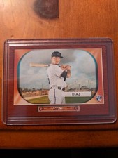 2020 Topps Archives Isan Diaz 1955 Bowman Color Tv Rookie Marlins Miami